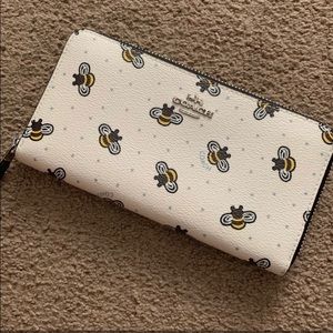 Coach bumble bee wallet